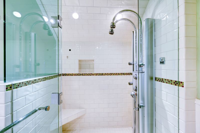 Clean and Modern Shower Space