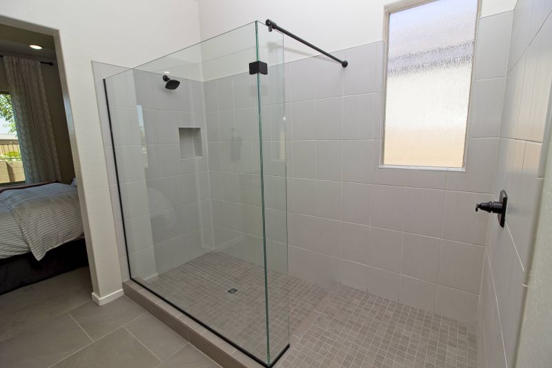 Open-Design Walk-In Shower